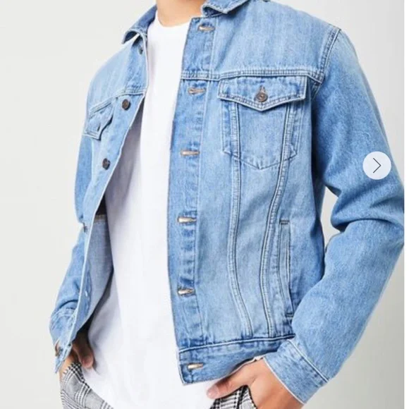 Forever 21 Jackets Coats Medium Wash Denim Jacket Poshmark